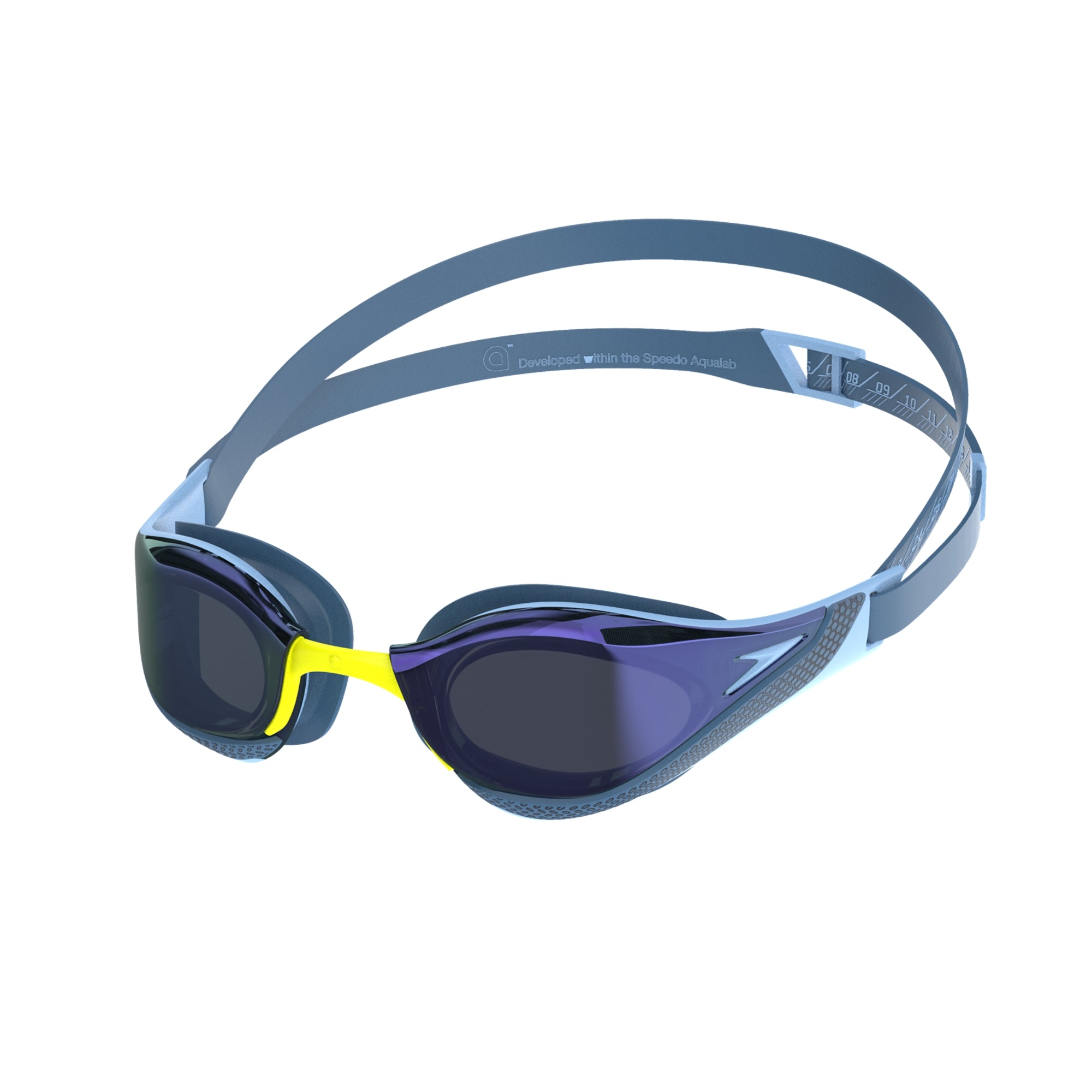 speedo fastskin pure focus swim goggles Speedo Fastskin Pure Focus Mirror Goggle blue One Size