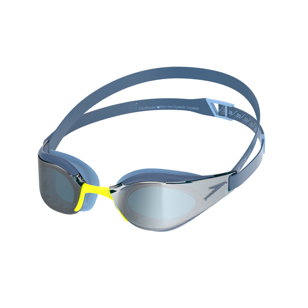 Speedo Fastskin Hyper Elite Mirrored Goggles night blue/cobalt