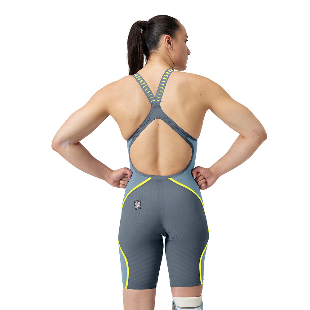 Speedo LZR Intent Open Back 2.0 Grey/Blue back