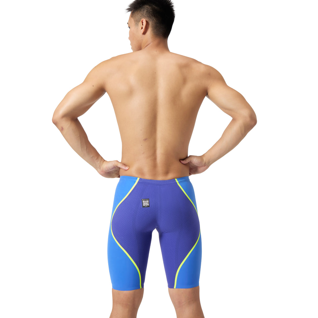 Speedo LZR Intent High Waist Jammer 2.0 royal back