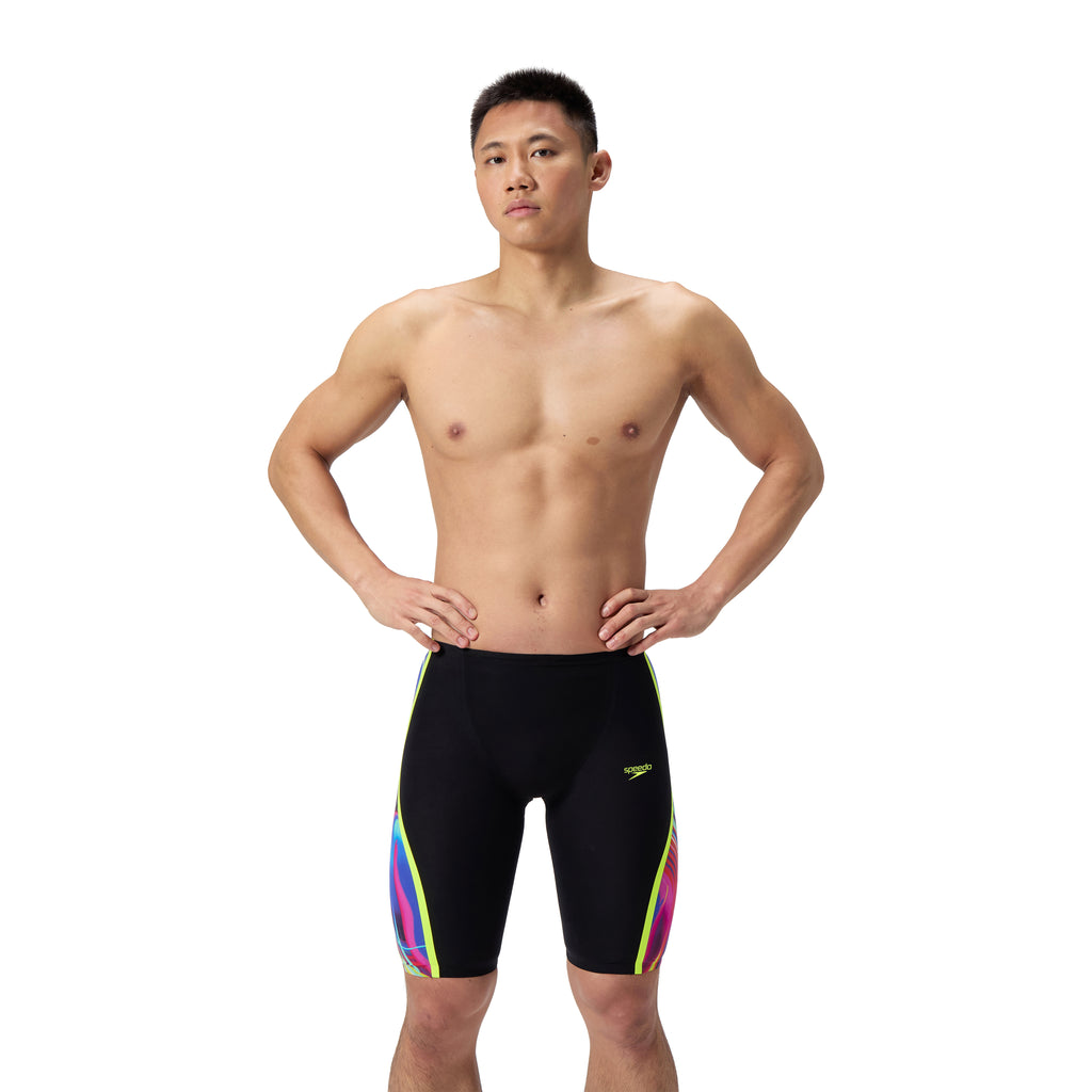 Speedo LZR Intent High Waist Jammer 2.0 Molten/Black front