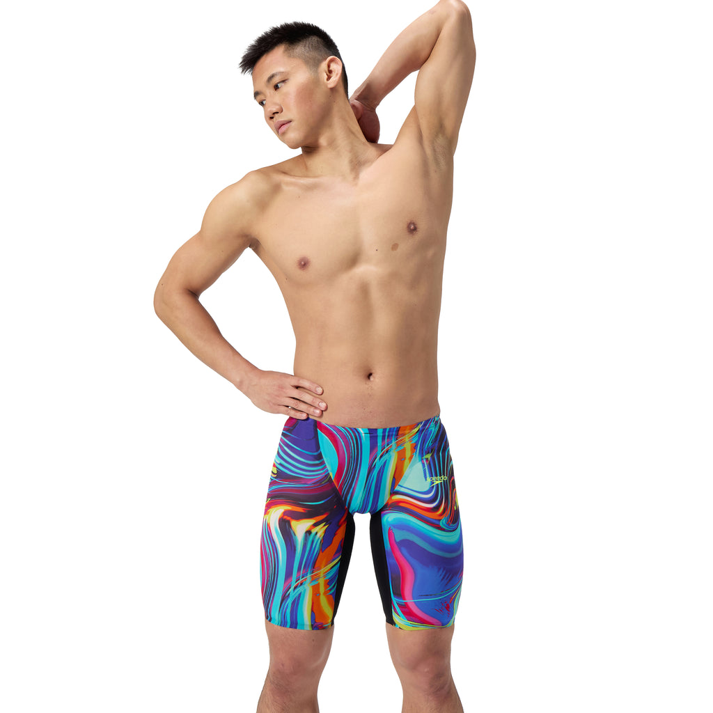 Speedo LZR Valor Jammer 2.0 Molten/Black front