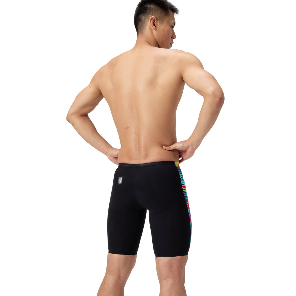 Speedo LZR Valor Jammer 2.0 Molten/Black back