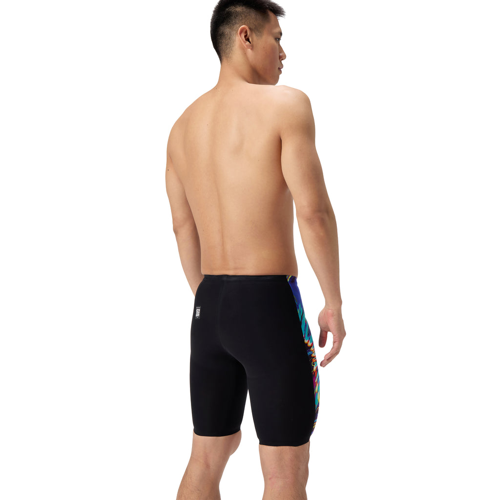 Speedo LZR Valor High Waist Jammer 2.0 Molten/Black back