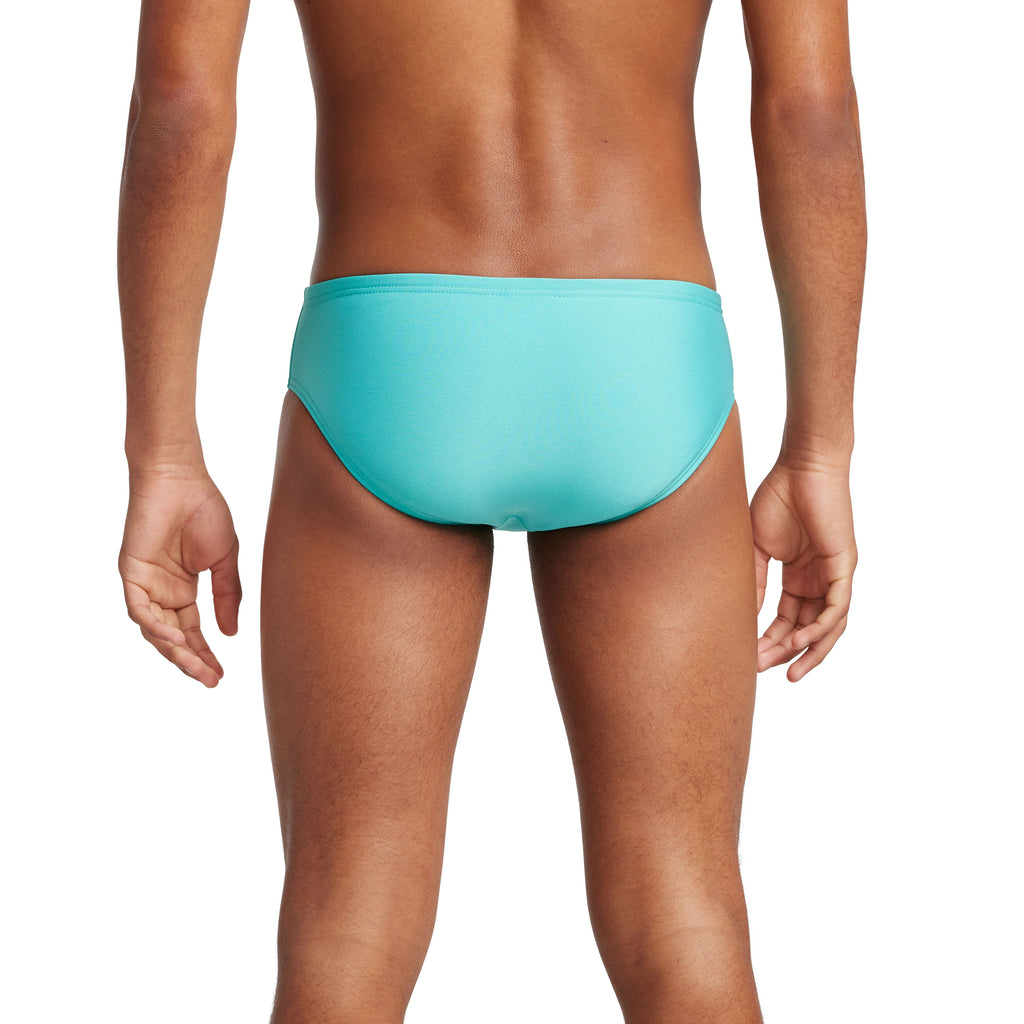 Speedo Solid One Brief teal back