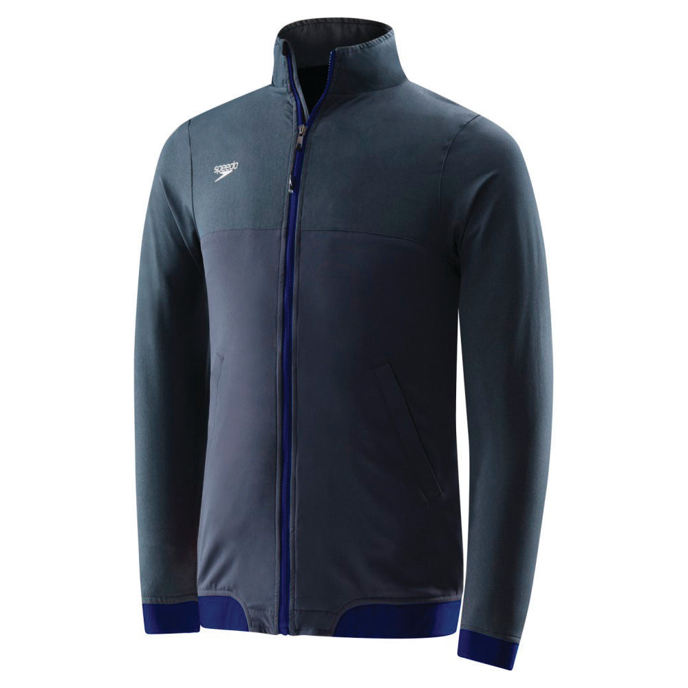 Speedo Tech Warm Up Youth Jacket NAVY
