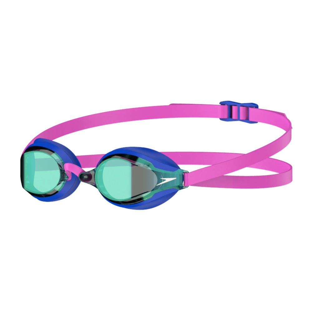Speedo Speed Socket 2.0 Mirrored Goggle blue pink