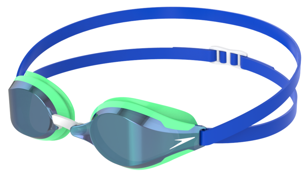 Speedo Speed Socket 2.0 Mirrored Goggle green blue