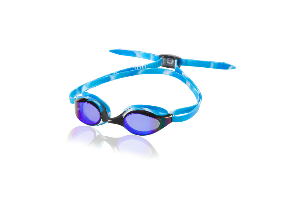 Speedo Hyper Flyer Mirrored Goggle blue