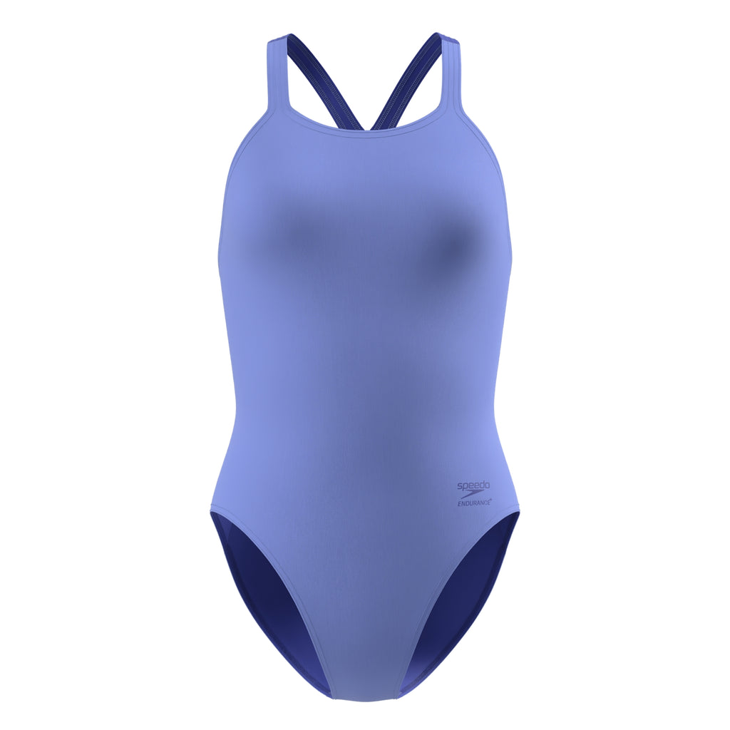 Speedo Midnight Lavender Solid Powerback – Elsmore Swim Shop