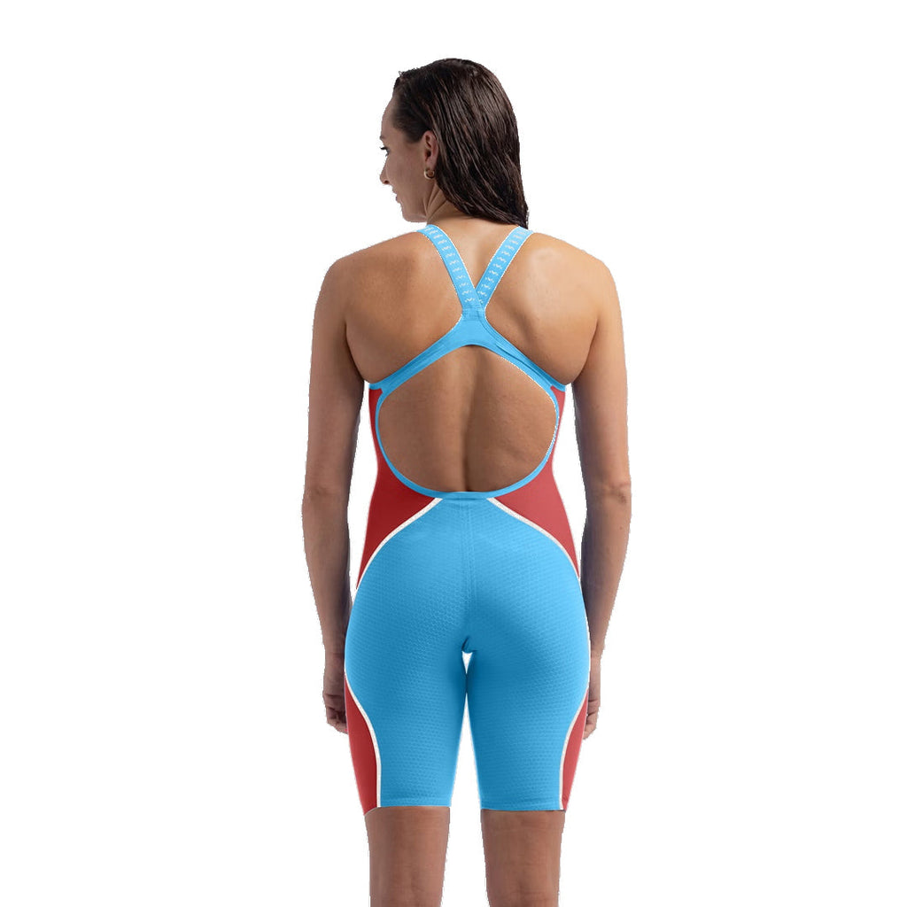 Speedo LZR Intent Open Back 2.0 picton blue back