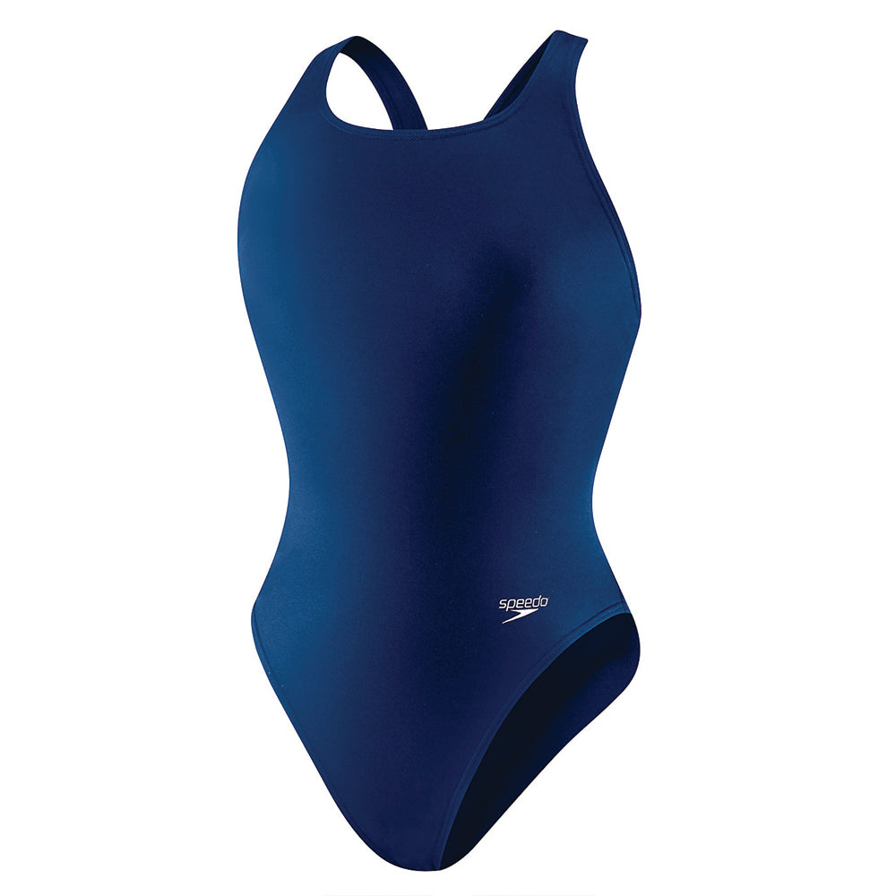 Speedo Solid Lycra Youth Super Pro Back navy front