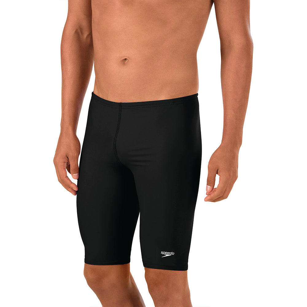 Speedo Core Solid Adult Jammer black front
