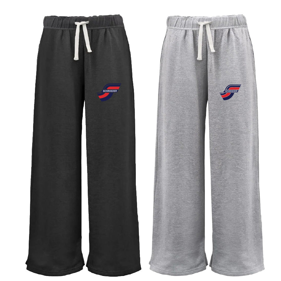 SSTY Pennant Wide Leg Sweatpant