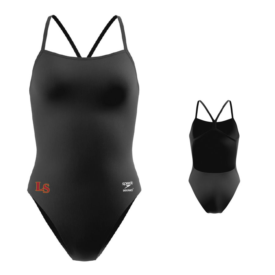 Lakeville South Speedo Solid Endurancex V-Back 2.0