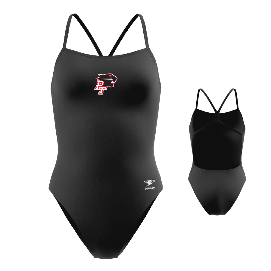 Park Tudor Speedo Solid EnduranceX V-Back 2.0