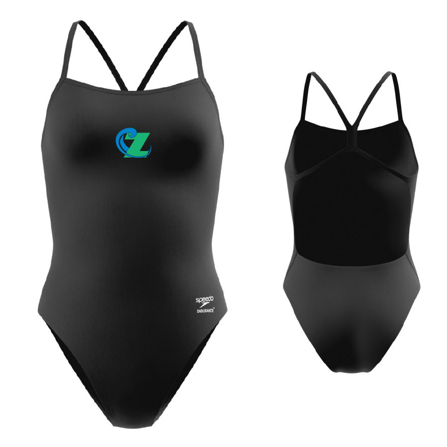 Zionsville Speedo Solid EnduranceX V-Back 2.0