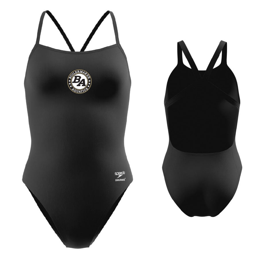 Boilermaker Speedo Solid EnduranceX V-Back