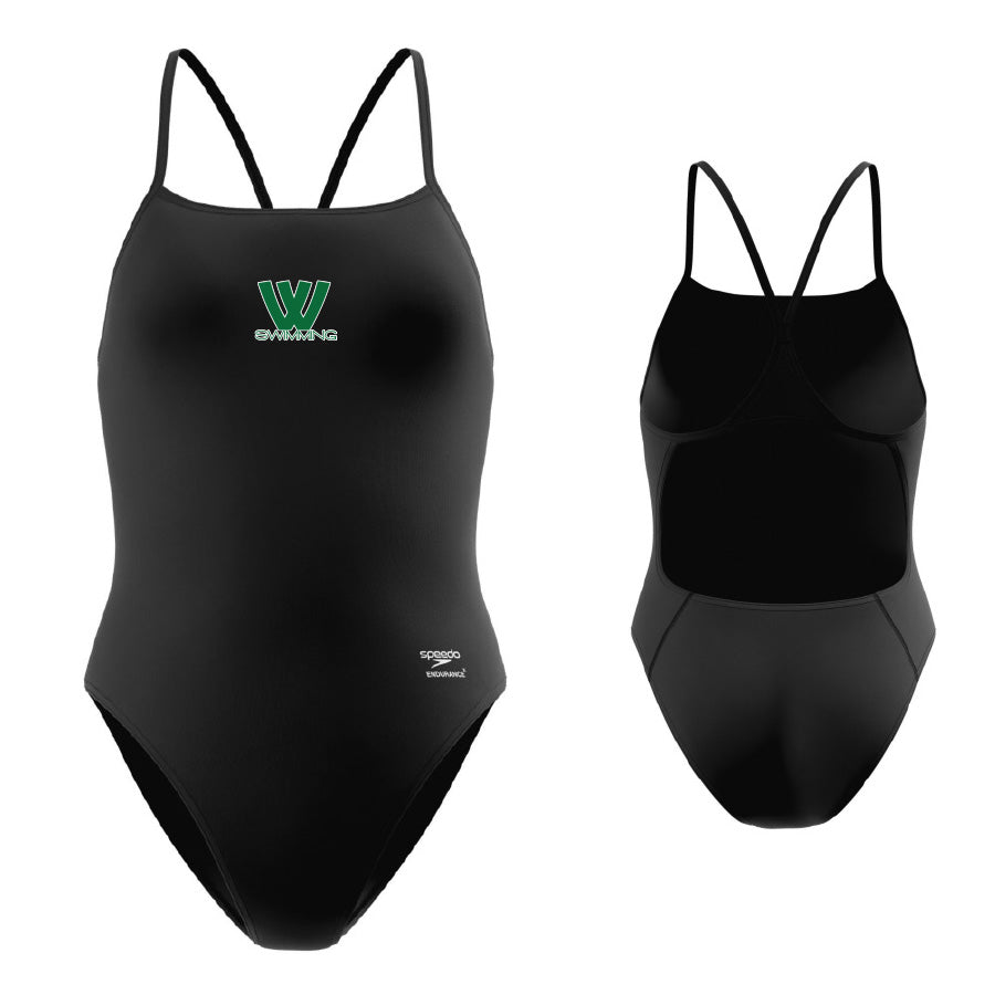 Wawasee Warriors Speedo Solid EnduranceX Turnback