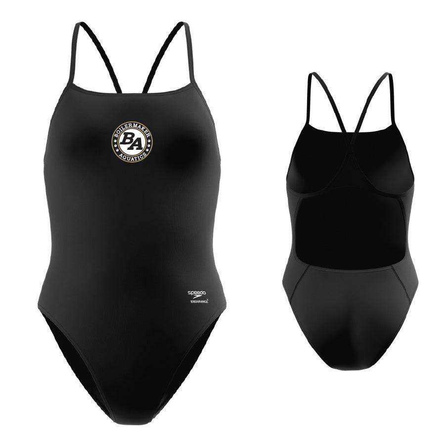 Boilermaker Speedo Solid EnduranceX Turnback