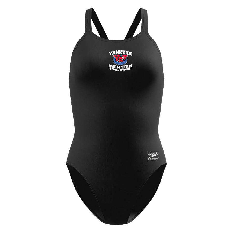 YST * Speedo Solid EnduranceX Leaderback * thick straps * sizes 18-42
