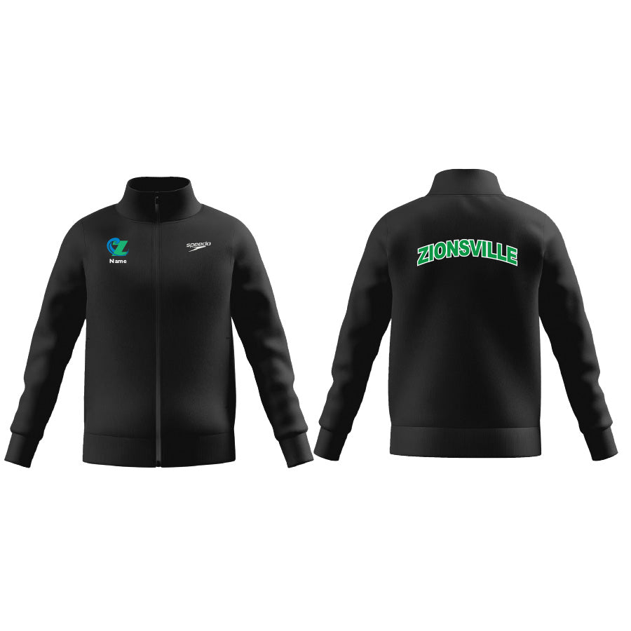 Zionsville Speedo Junior Team Fleece Full Zip