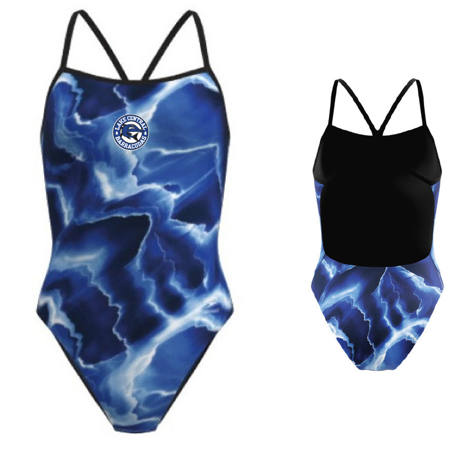Lake Central Speedo Lightning V-Back