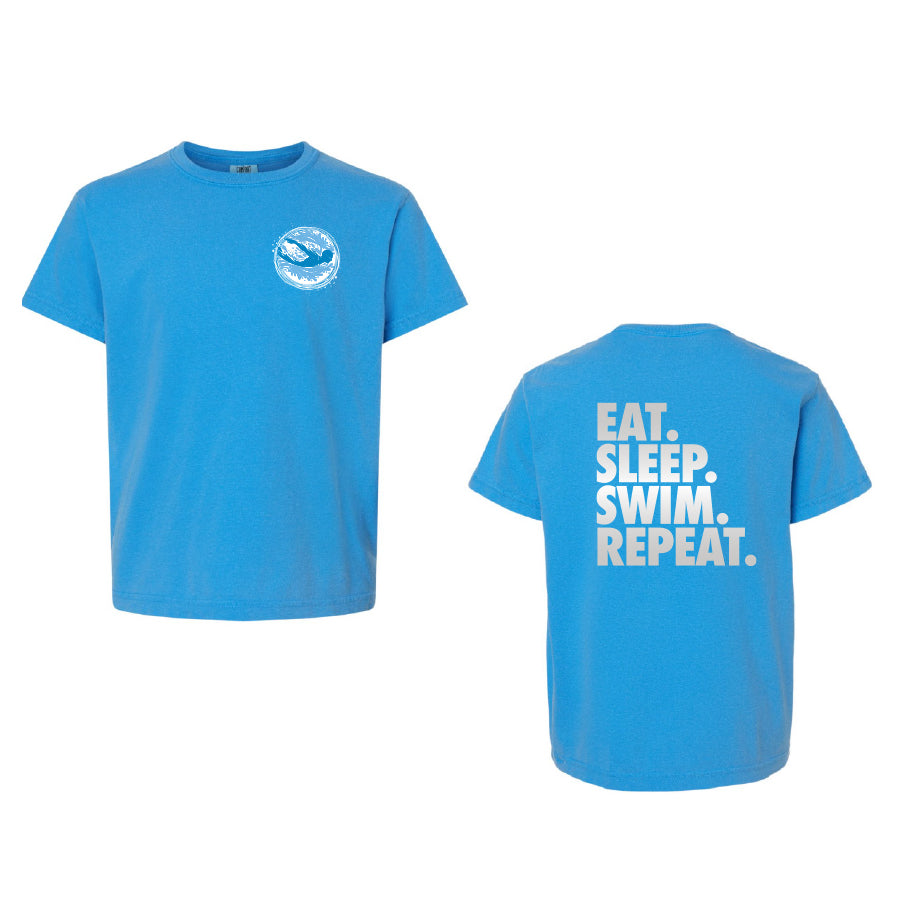 Elsmore Youth Swim Tee royal