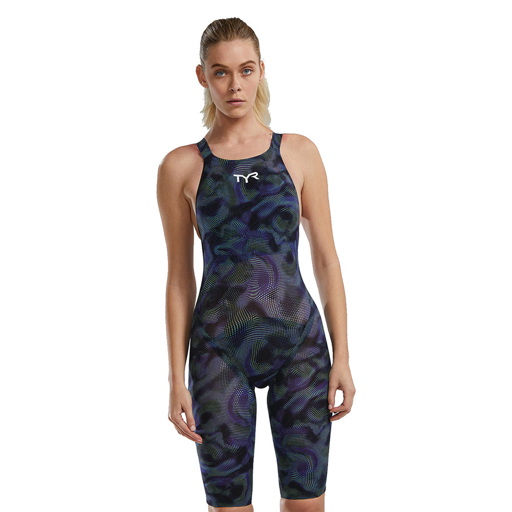 TYR Avictor Exolon Open Back navy lime front