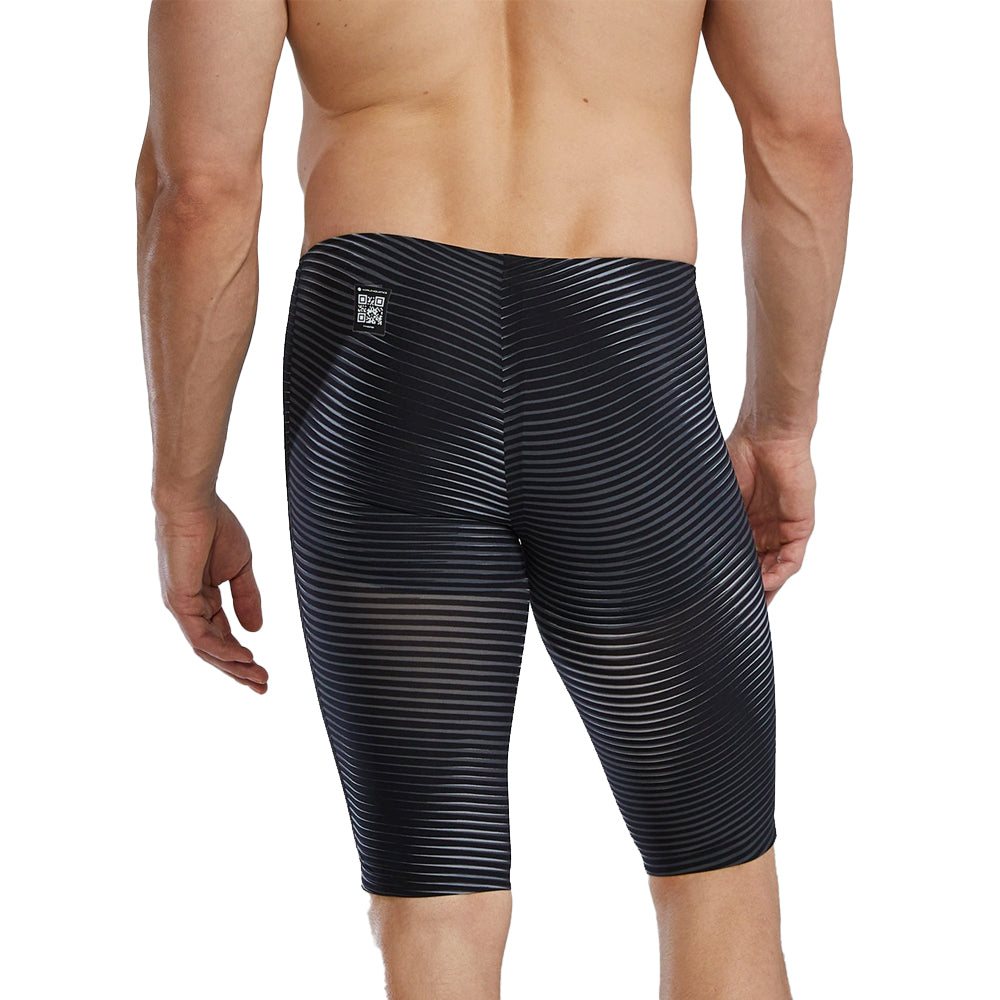 TYR Avictor Luminis High Waist Jammer titanium back