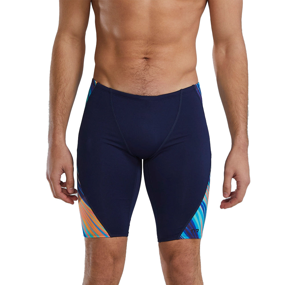 TYR Men's Riptidal Blade Splice Jammer front