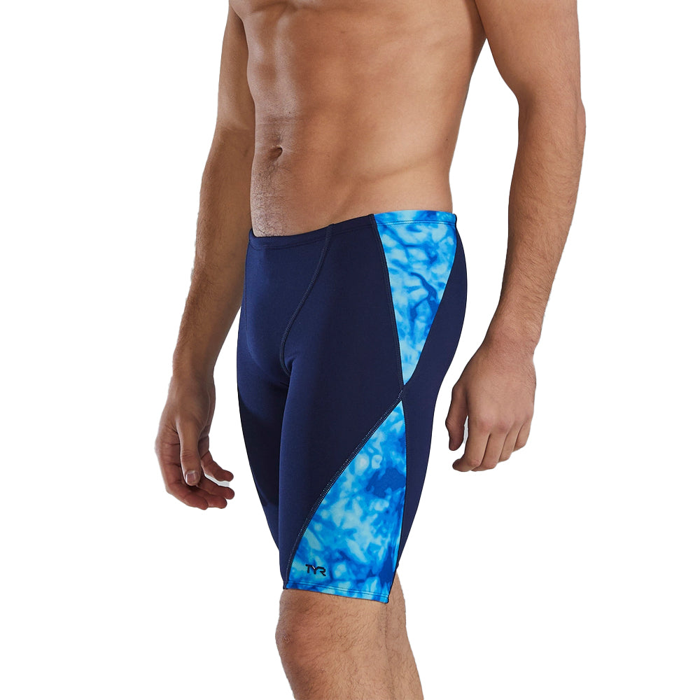 TYR Men's Azultec Blade Splice Jammer side