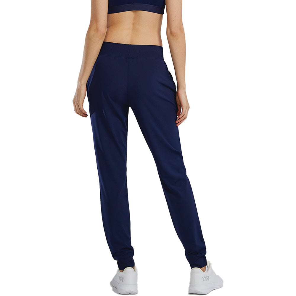 TYR Women's Tech Jogger navy back