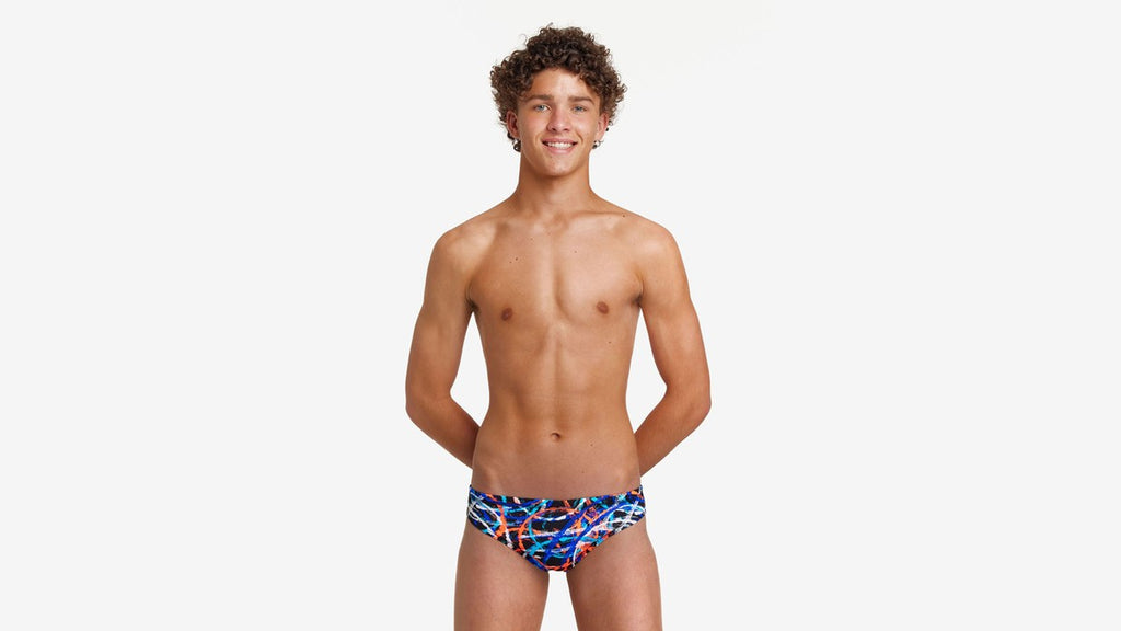 Funky Trunks Boy's Spin Doctor Brief
