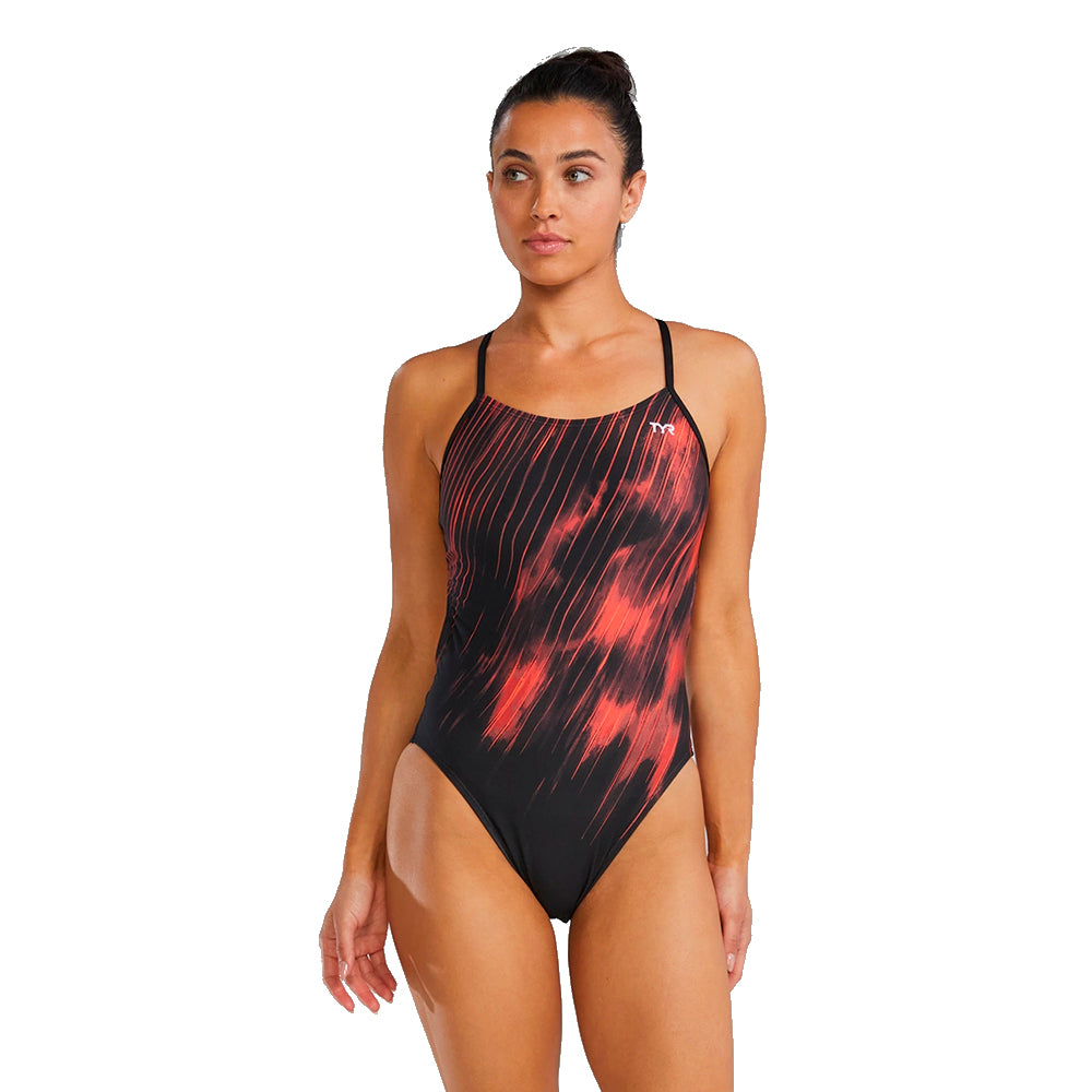 TYR Cycloid Cutoutfit red front