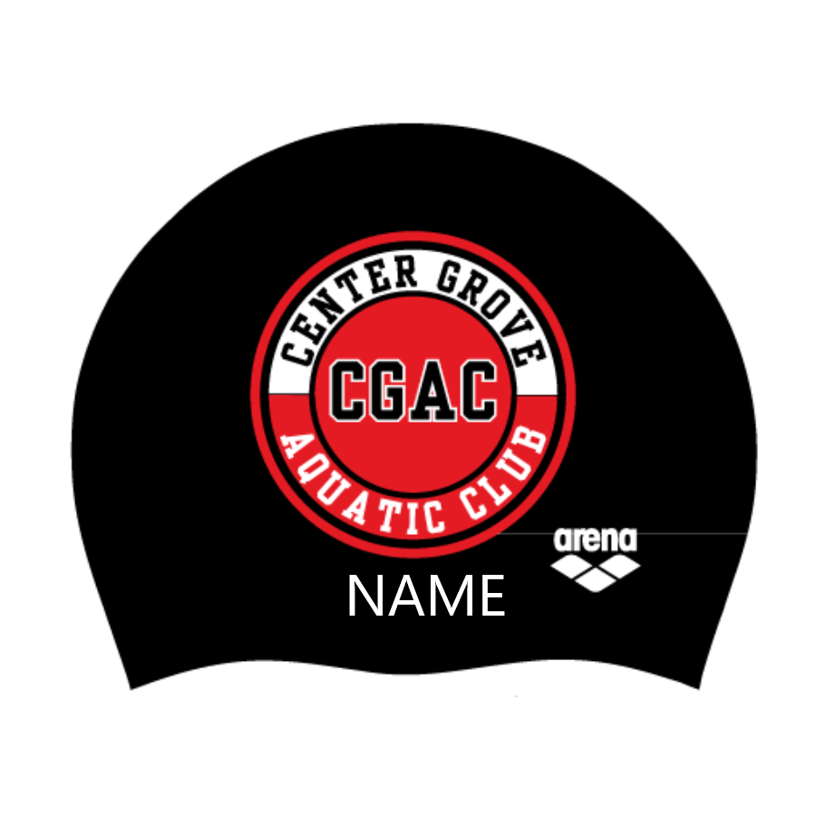 Center Grove Personalized Silicone Caps (2 per Order)