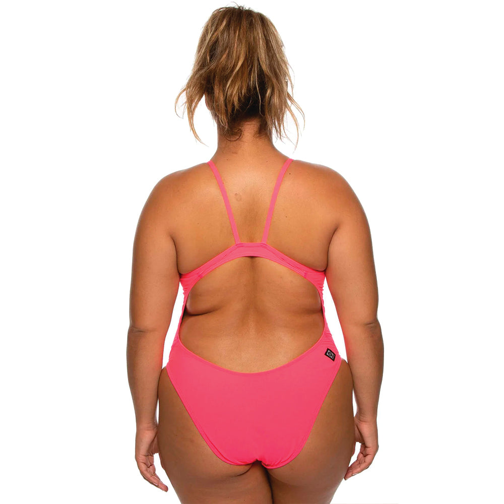 Jolyn Chevy Hot Pink Onesie back