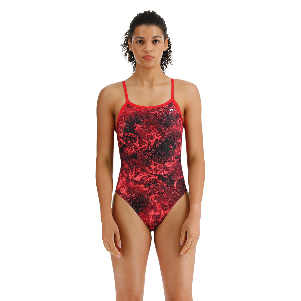TYR Diploria Diamondfit red front