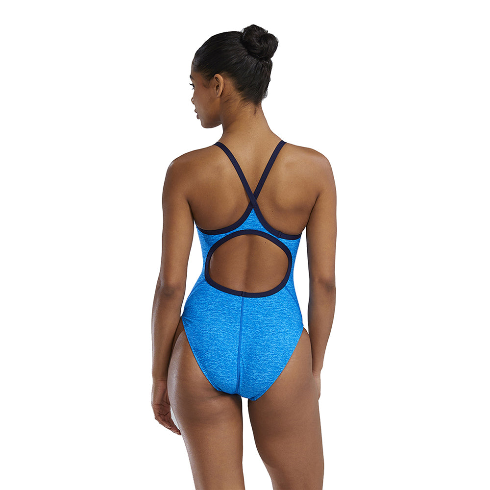 TYR Lapped Diamondfit bright blue back
