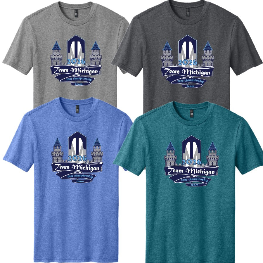 *REQUIRED* Team Michigan Youth Perfect Blend CVC Tee