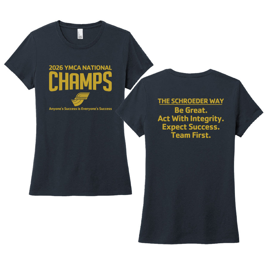 SSTY Y-Nats Champs Perfect Tri Tee (Women's Sizes)