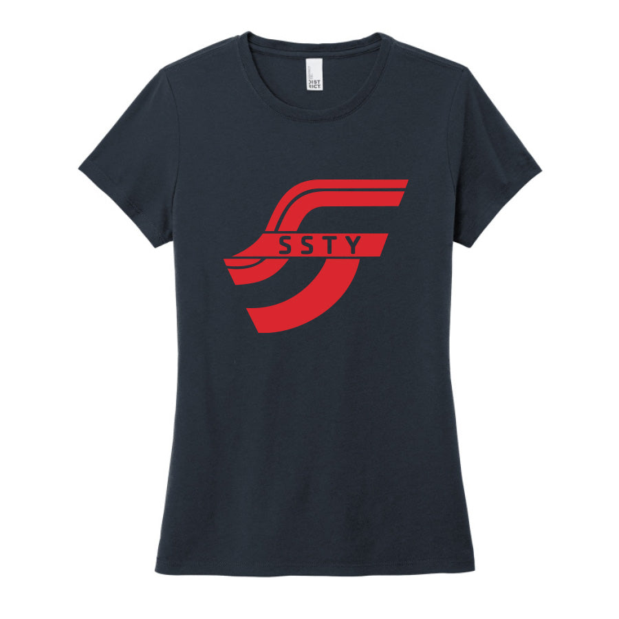 SSTY District Women's Perfect Tri Tee (New Navy)