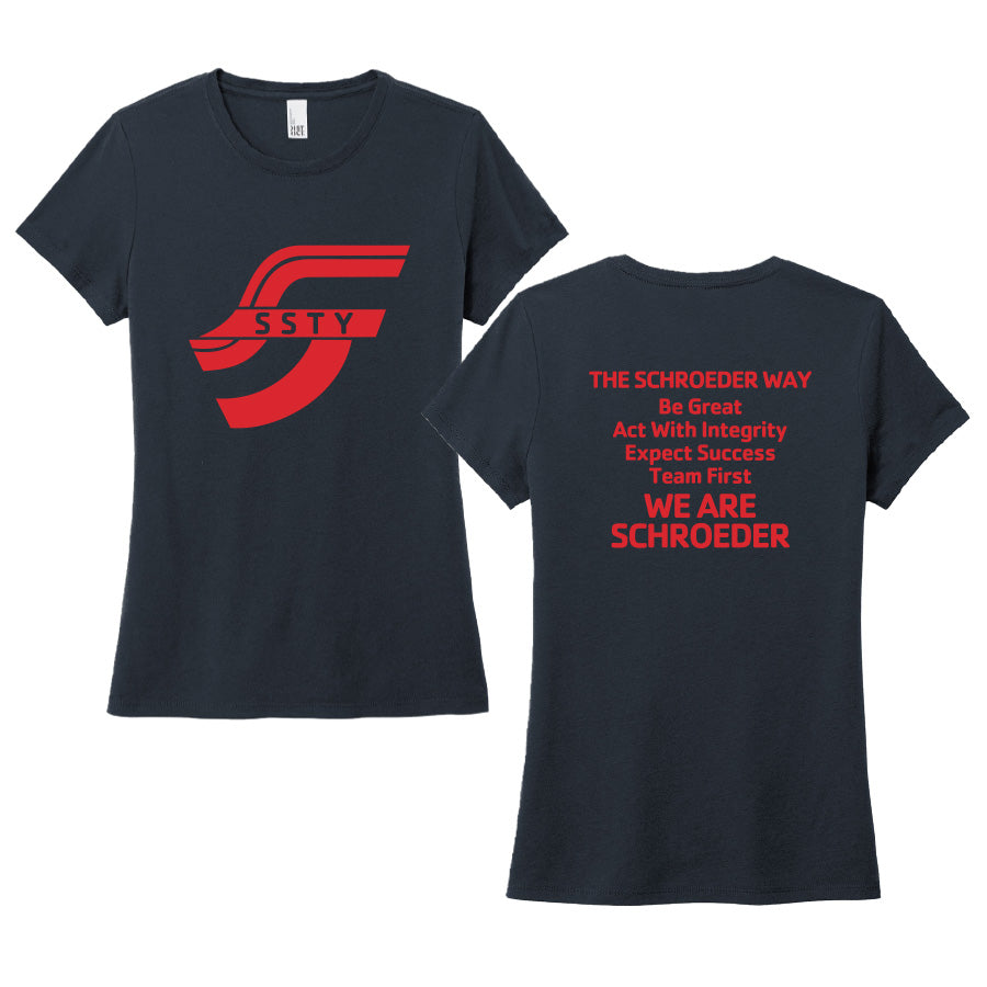 SSTY District Women's Perfect Tri Tee (New Navy)