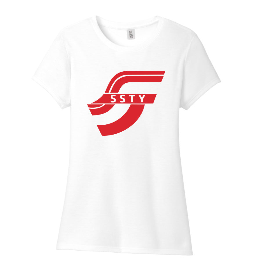 SSTY District Women's Perfect Tri Tee (White)