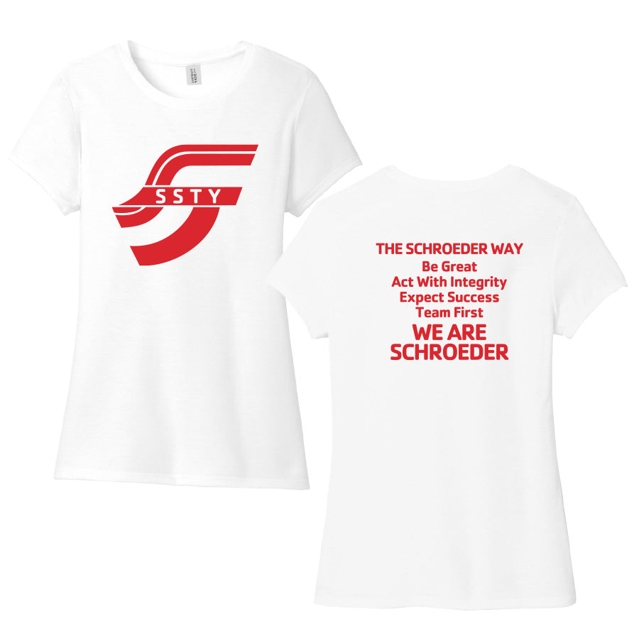 SSTY District Women's Perfect Tri Tee (White)