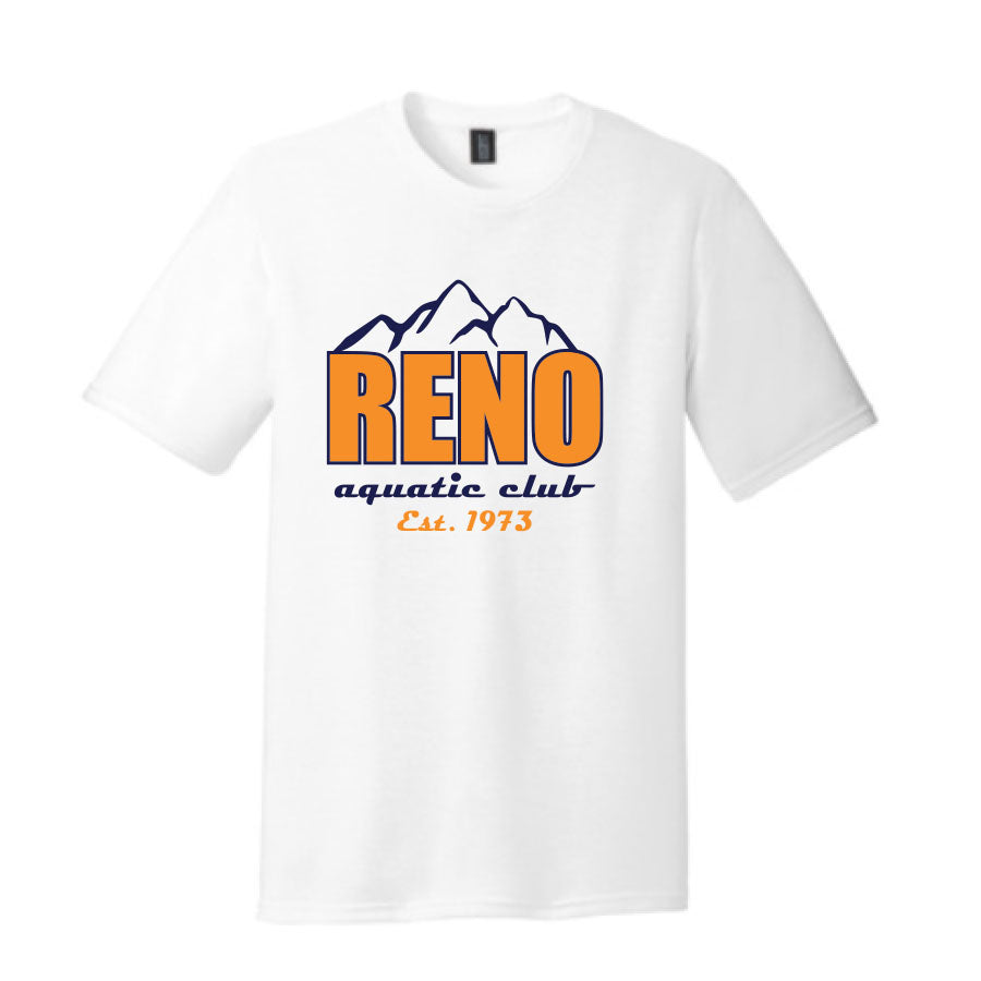 RENO - TEAM ADULT PERFECT TRI TEE WHITE