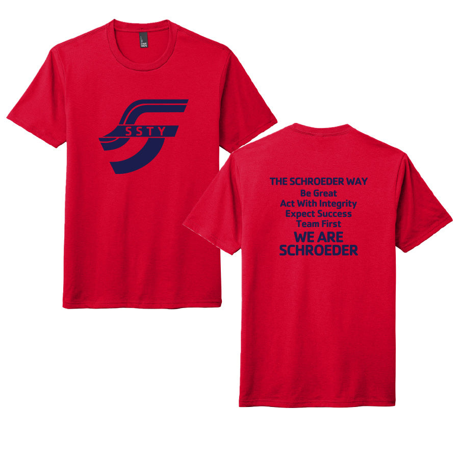 SSTY District Prefect Tri Tee (Classic Red)