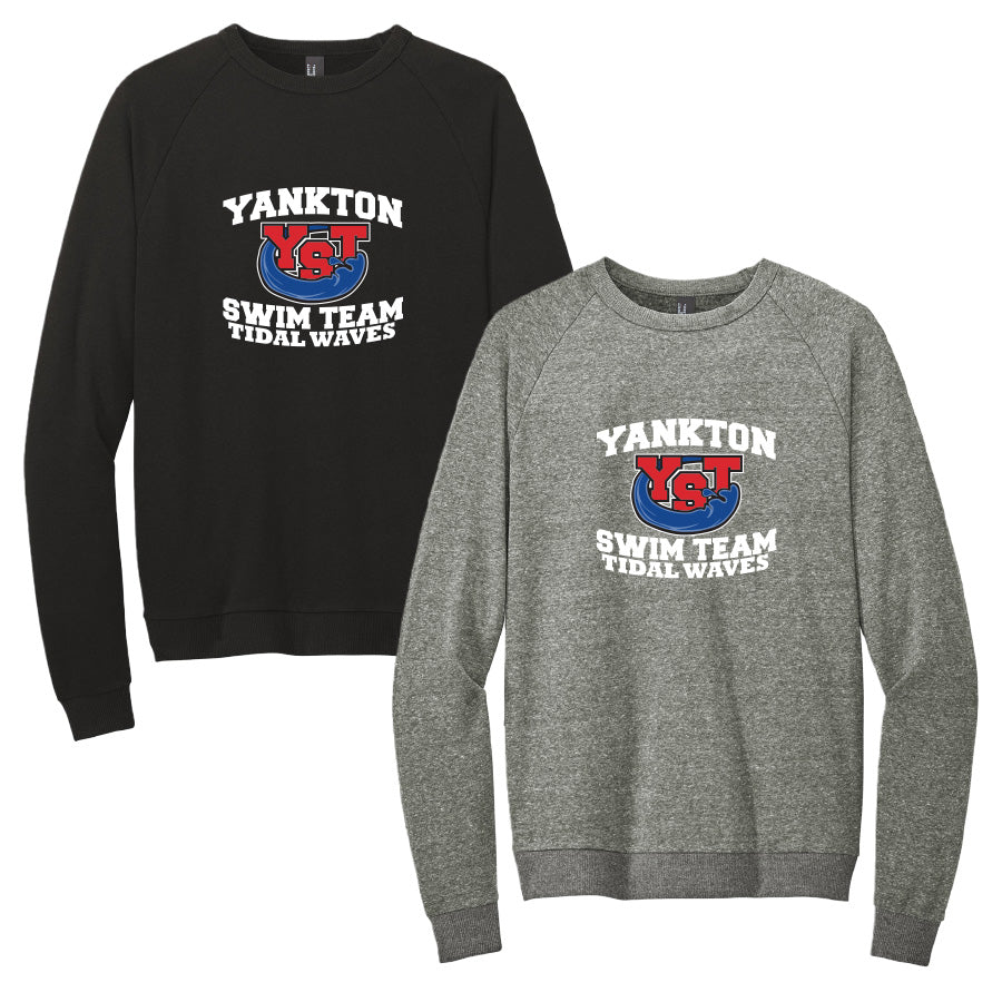 YST * District® Perfect Tri® Fleece Crewneck Sweatshirt * 2 color options