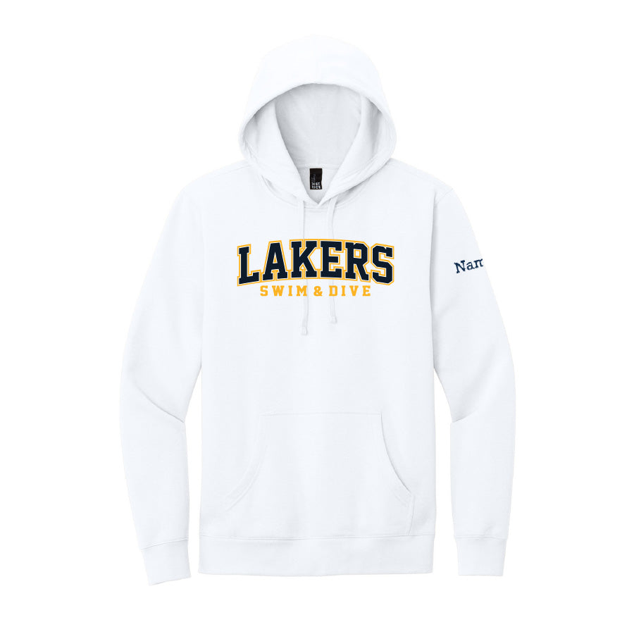 Prior Lake Girls 2026 Fleece Fan Hoodie - White