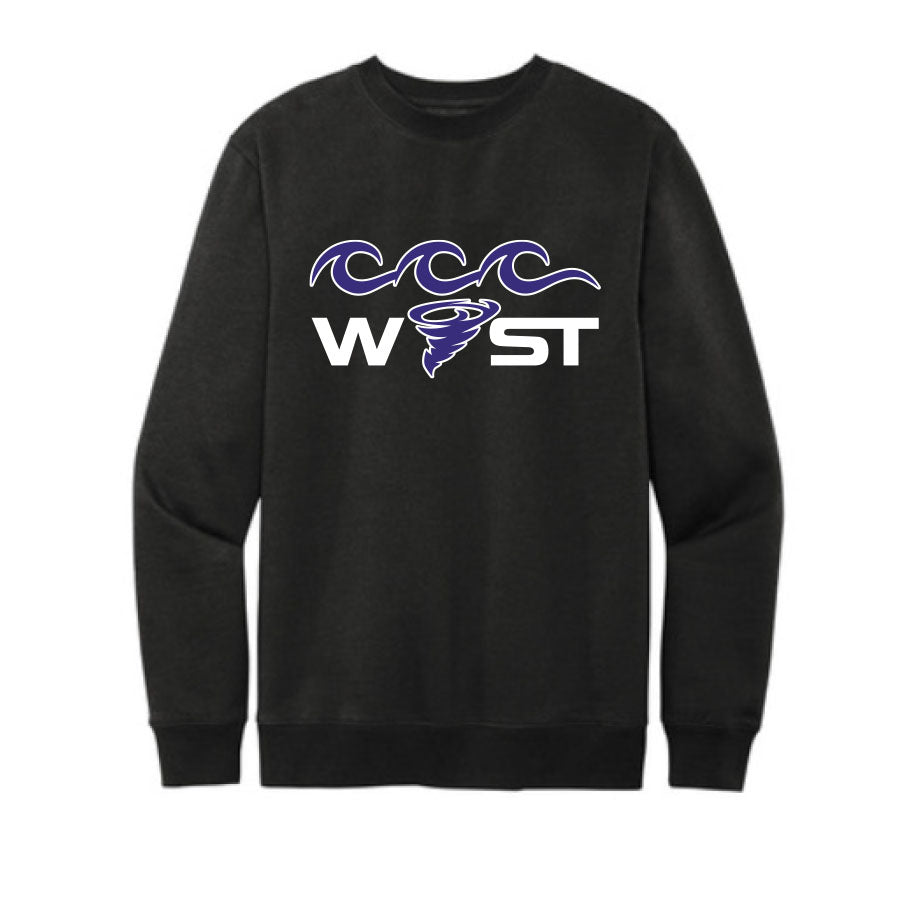 Westside Indy Vit Fleece Crew